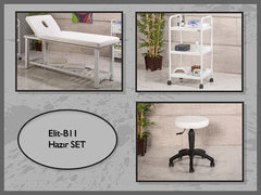 Hazır Cilt Bakım Ürünleri, Sedye (Delikli), Cihaz Sehpası, Sandalye, Masaj Sedyeleri