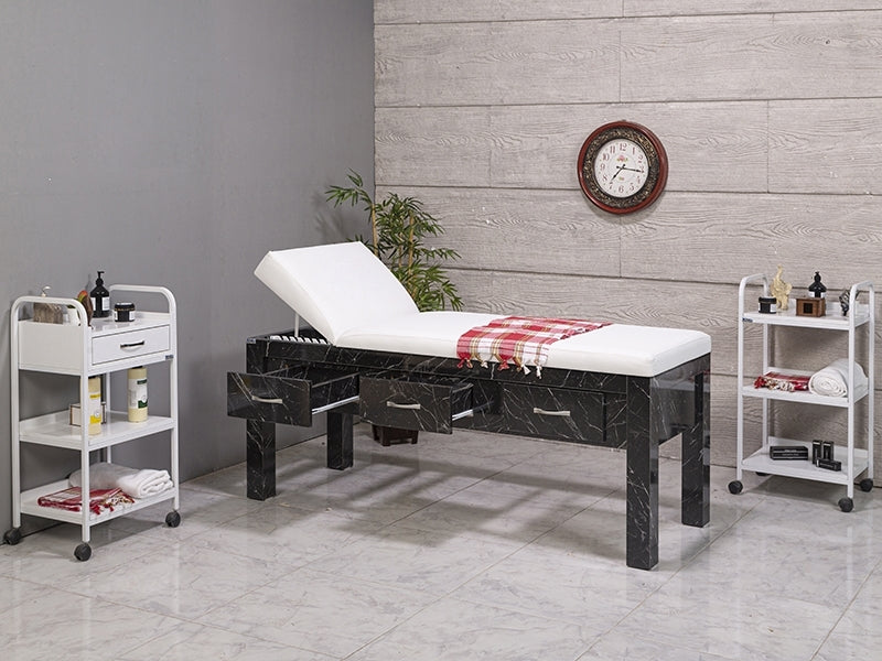 Sırt Hareketli Ahşap Bakım Masası