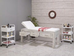 Sırt Hareketli Ahşap Bakım Masası