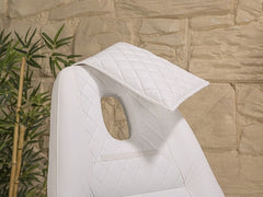 Anka Sırt ve Ayak Kısmı Hareketli Koltuk | Beyaz