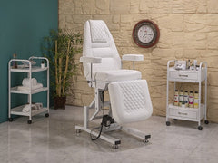 Elegance 3 Motorlu Yükseklik Hareketli Koltuk | Beyaz