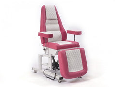Elegance 3 Motorlu Yükseklik Hareketli Koltuk | Pembe - Beyaz