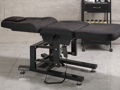 Elegance-3 Motorlu Dövme Tattoo Koltuğu | Siyah