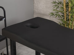 Elit Ekstra Sağlam Bakım ve Masaj Masası | Siyah