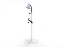 Ayaklı Seyyar Lamba | Yuvarlak Sac Ayak - Beyaz