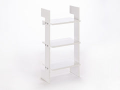 Natura Ahşap Duvar Rafı | Beyaz