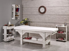 Natura Ahşap Bakım Masası - Kristal