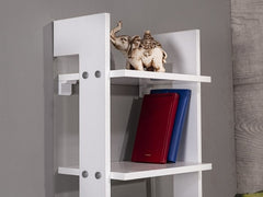 Natura Ahşap Duvar Rafı | Beyaz