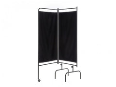 2 Kanatlı Paravan Perde | Siyah - Eko