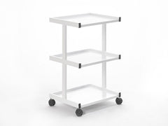 Mira Cihaz Taşıma ve Setup Sehpası | 3 Raflı - Beyaz