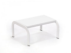 Tek Basamaklı Eskabo Merdiven | Metal Gövde - Beyaz - Oval