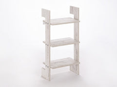 Natura Ahşap Duvar Rafı | Kristal