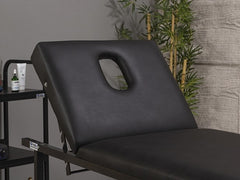 Basic Katlanır Ayaklı Bakım ve Masaj Masası | Siyah