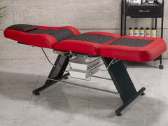 Montana Dövme Tattoo Koltuğu | Kırmızı - Siyah