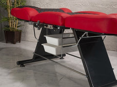 Montana Dövme Tattoo Koltuğu | Kırmızı - Siyah