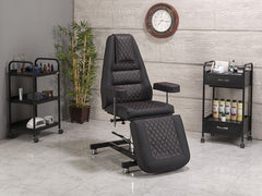 Royal Hidrolikli Dövme Tattoo Koltuğu | Siyah