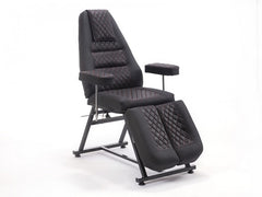 Anka-2 Çift Ayaklı Dövme Tattoo Koltuğu | Siyah