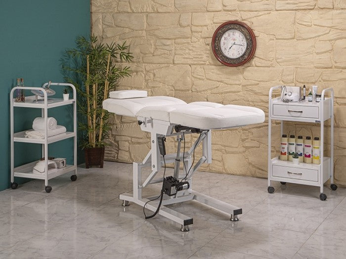 Moda 3 Motorlu Yükseklik Hareketli Koltuk | Beyaz Moda 3 Motorlu Yükseklik Hareketli Koltuk | Beyaz