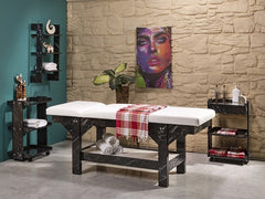 Natura Sırt Hareketli Ahşap Bakım Masası - Bendir