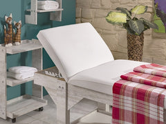 Natura Sırt Hareketli Ahşap Bakım Masası - Kristal