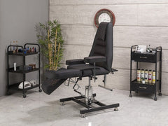 Royal-2 Yükseklik Hareketli Hidrolikli Koltuk | Siyah