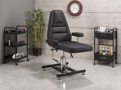 Royal Yükseklik Hareketli Hidrolikli Koltuk | Siyah