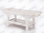 examination table, massage bed, wooden stretcher
