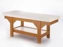 wood massage bed