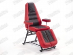 Anka-2 Back and Foot Part Moving Seat (Red-Black)