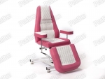 Королевский хребет и ступня, движущиеся с гидролированным сиденьем (Pink-White)