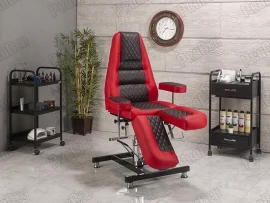 Royal-2 Height Moving Hydraulic Seat | Red-Black