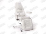 Royals-3 Extra High-Moving Hotshot Seat | White