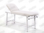 Oval Folding Footed Care Desk | White-Towel Rack