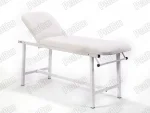 Oval Folding Footed Care Desk | White-Towel Rack