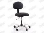 Depreciated Working Chair | Black-Kromajlı Foot