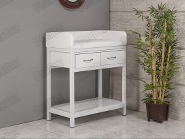 Drawer Baby Six Open (Replacement) Table | White-White