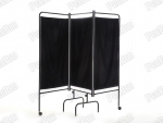 3 Winged Shell Curtain-Black