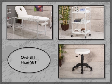 Ready Sets | Oval-B11 | Stretcher (Perforiert), Device Sehpass, Stool