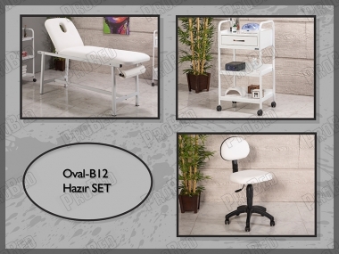 Ready Sets | Oval-B12 | Stretcher (Perforated), Device Sehpass, Chair
