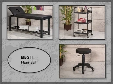 Ready Sets | Elit-S11 | Stretcher (Perforated), Device Sehpass, Stool