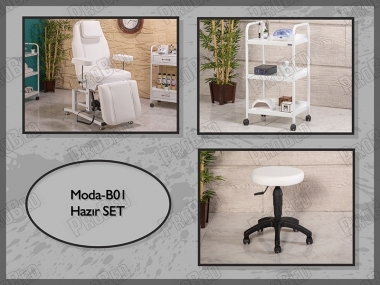 Ready Kits | Fashion-B01 | Moving Seat, Device Sehpass, Stool
