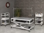 Tasma Aparatlı Veteriner Röntgen Masası, Tekerlekli veteriner Masası, Frenli Tekerli Veteriner Masası
