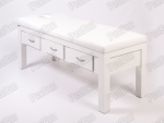 Foça Wood Maintenance and Masaj Desk | White