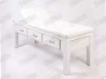Foça Backmoving Wood Maintenance Desk | White