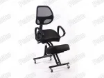 Depreciated Upright Posture Chair | The Arklight-Black