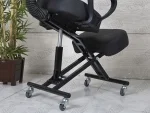 Амортизационный стул в вертикальном положении | Арксвет-Черный