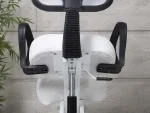 Depreciated Upright Posture Chair | Rear-White