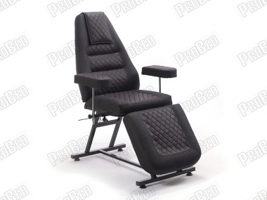 Anka Rücken-und Fußteil Bewegende Sitzfläche (Schwarz)