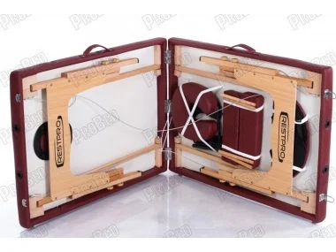 Restpro Classic 2 Bordo Taşınabilir Çanta Tipi Masaj Masası