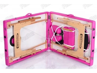Restpro Classic 2 Pink Portable Bag Type Massagetisch